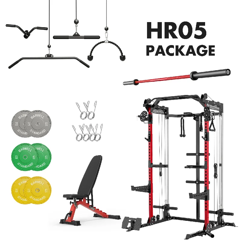 Multi-station home gym for core fitness-HR05 Home Gym Package-140LBS