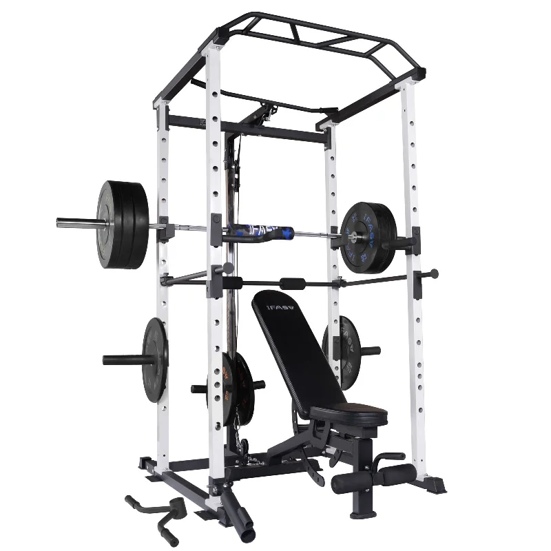 Multi-station home gym with comfortable seats-IFAST 100-260Lbs Home Gym Package 3 Colors