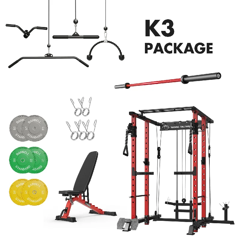 Multi-station home gym for everyday fitness-K3 Home Gym Package-140