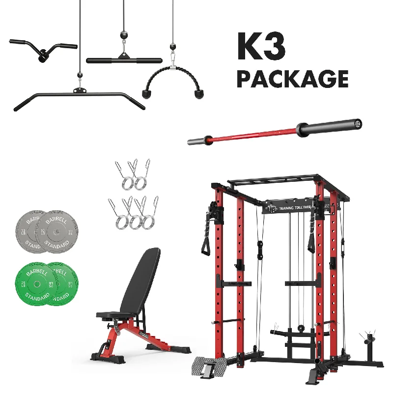 Multi-station home gym for muscle building-K3 Home Gym Package-70