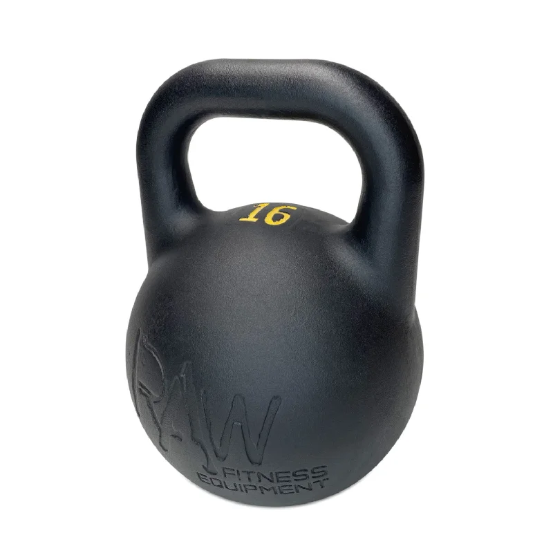 Kettlebell with comfortable grip-Kettlebell Competition Premium Black - 16KG