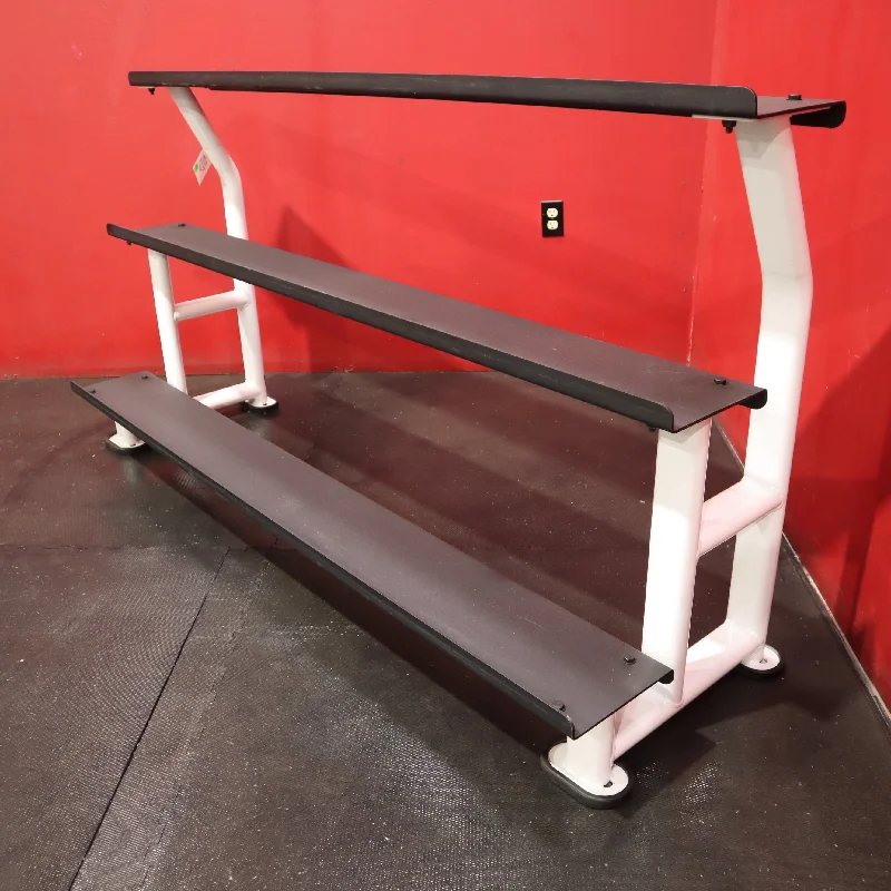 Kettlebell durable construction-Life Fitness 3 Tier Kettlebell Rack (Refurbished)