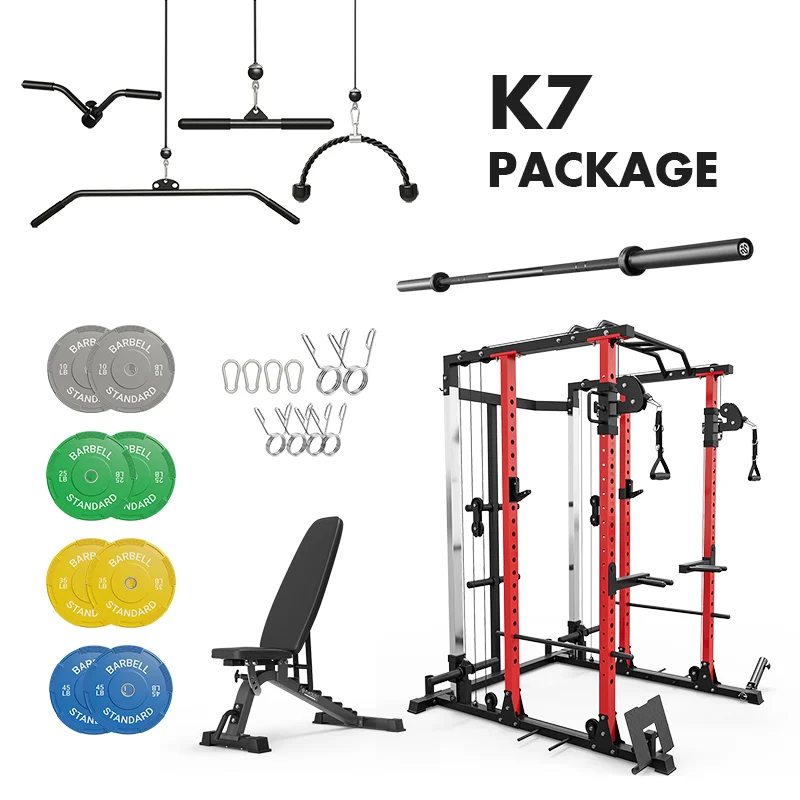 Multi-station home gym with multi-user design-K7 Home Gym Package