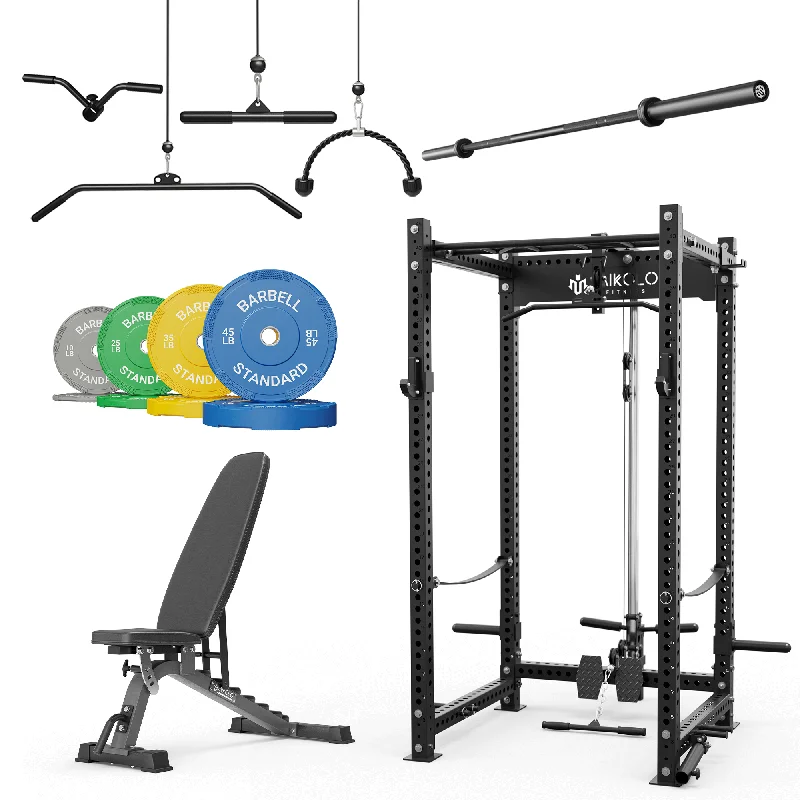 Multi-station home gym for power training-P5 Home Gym Package