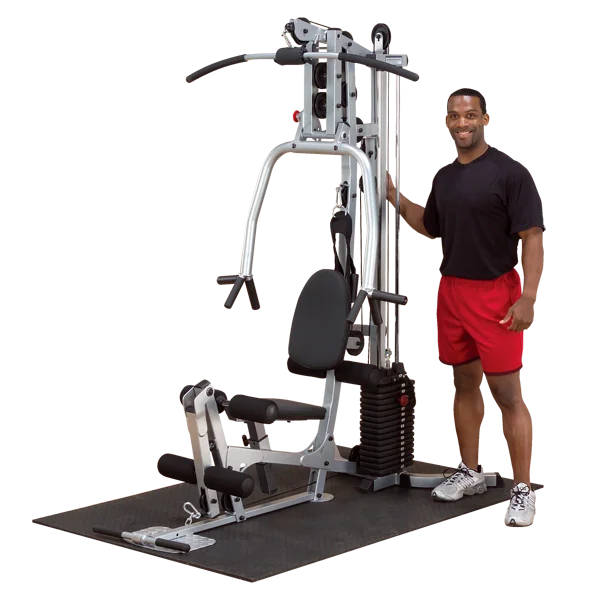 Multi-station home gym for muscle workouts-Powerline BSG10X Home Gym (90% Assembled)