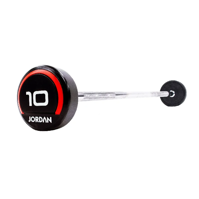 Barbell for small gym-JORDAN Urethane Barbell - Straight Bar