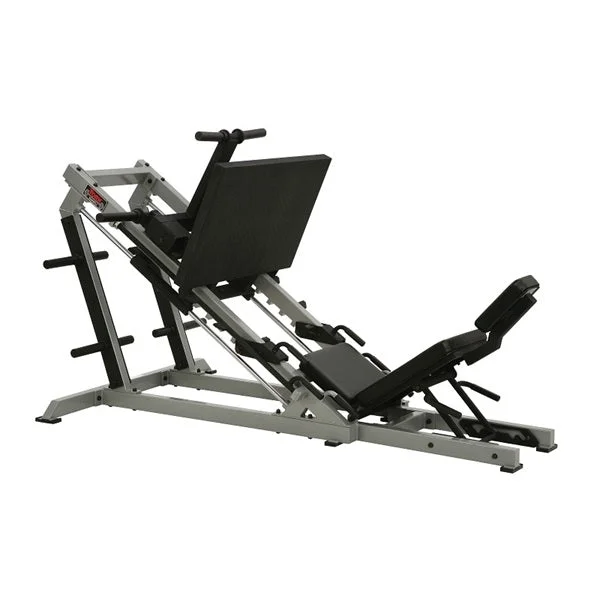 Barbell for total strength-York Barbell STS 55035 35 Degree Plate-Loaded Leg Press, Silver