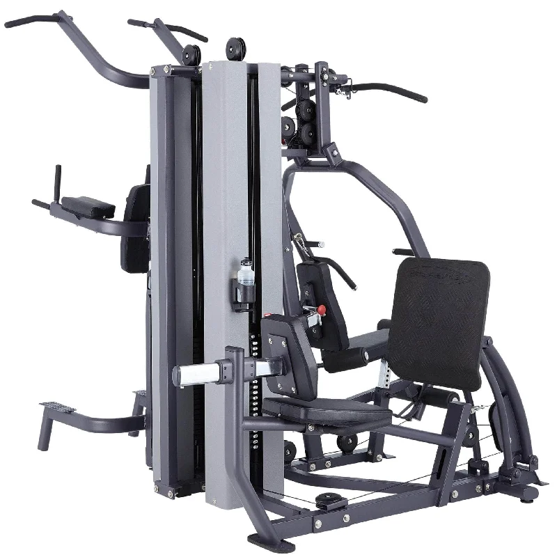 Multi-station home gym with incline station-Steelflex MG200B Multi Stack Home Gym Machine