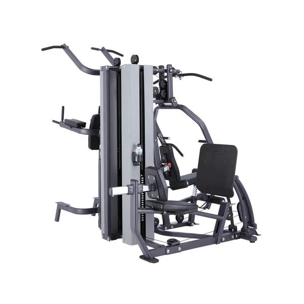 Multi-station home gym with chest station-Steelflex Multi-Stack Home Gym MG200B