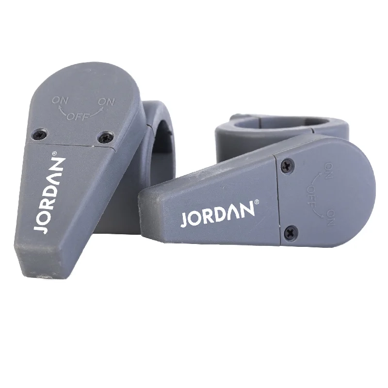 Barbell for chest press-JORDAN Studio Barbell Clamp Collar 30mm (Pair)