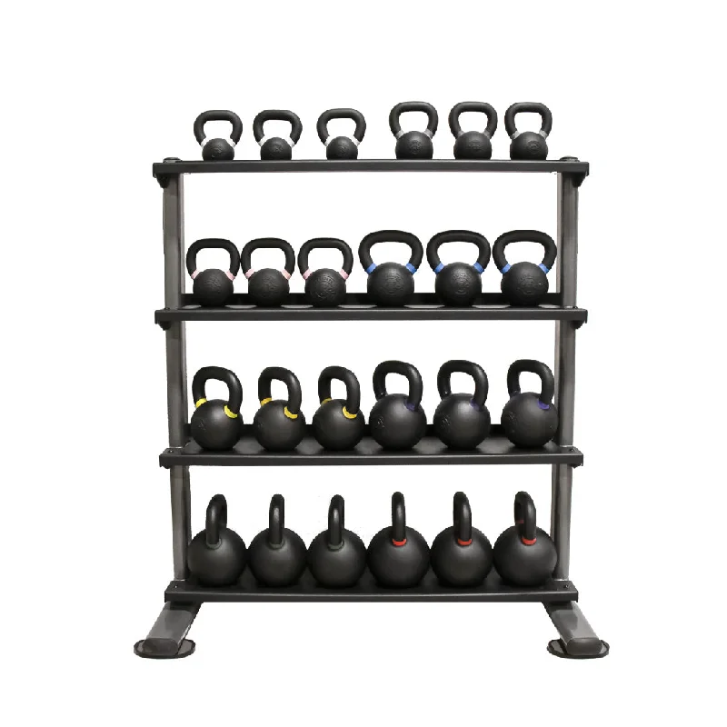 Kettlebell stylish weight-TKO Strength 4 Tier Vertical Kettlebell Tray Rack 859KR-4