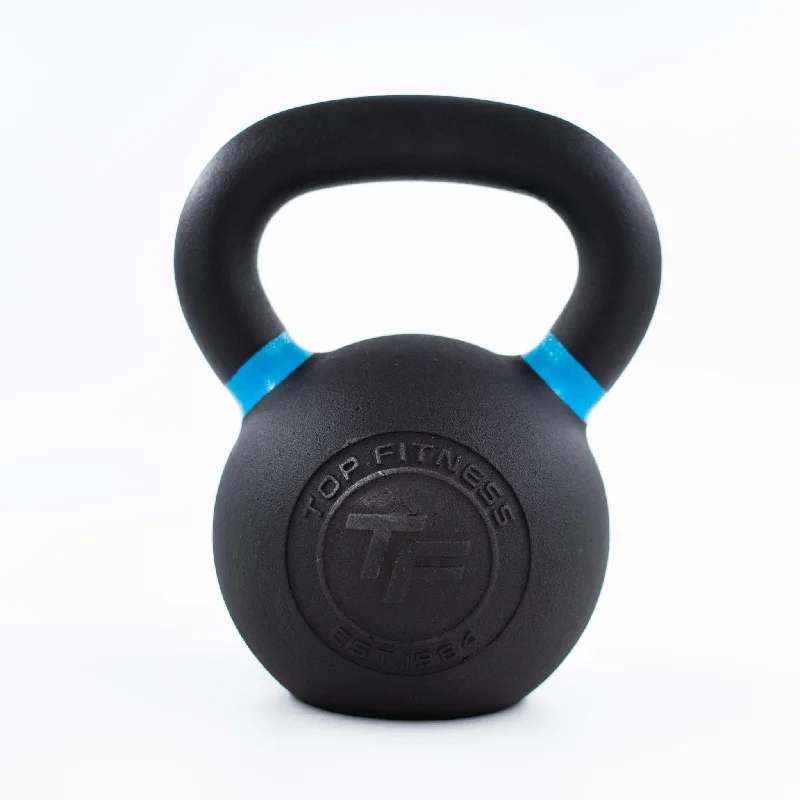 Kettlebell for rapid endurance palette-Top Fitness Cast Iron Kettlebell  (Color-Coded)