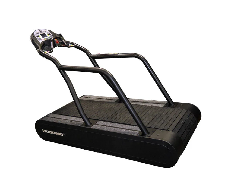 treadmill with high capacity-Used Woodway ELG Treadmill