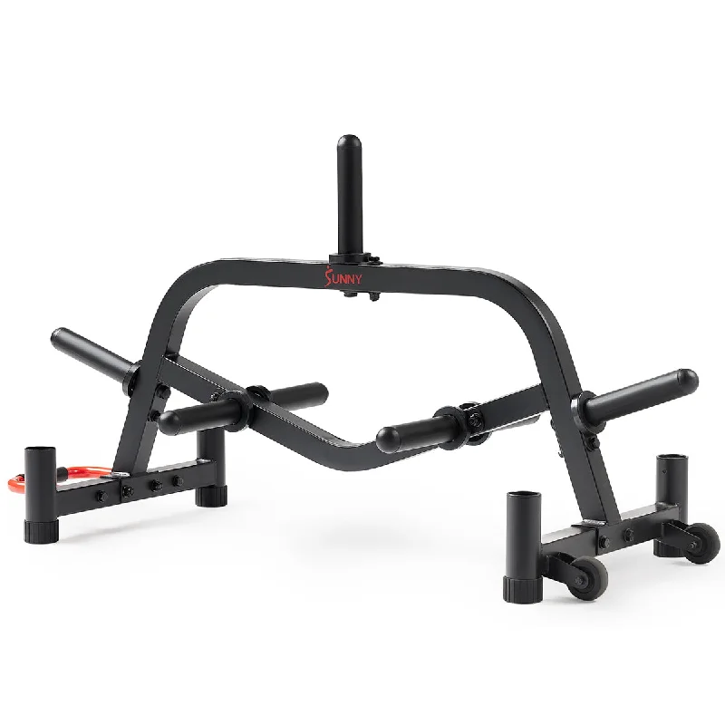 Barbell for weightlifting masters-Sunny Strength™ Premium Portable Weight Plates & Barbell Storage Rack