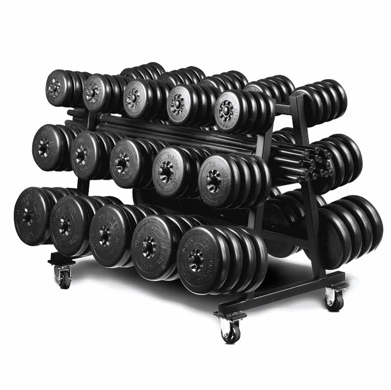 Barbell for strength newbies-York Barbell Aerobic Weight Set Club Pack Includes Rack