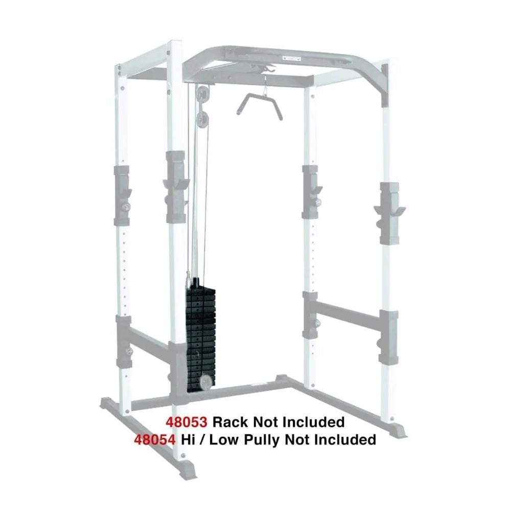 Barbell for strength stamina-York Barbell FTS 200lb Weight Stack Conversion Kit