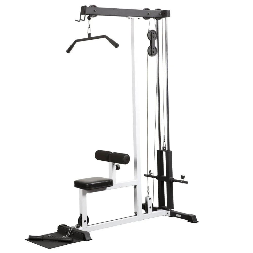 Barbell for upper endurance-York Barbell FTS Lat Pull Down Machine