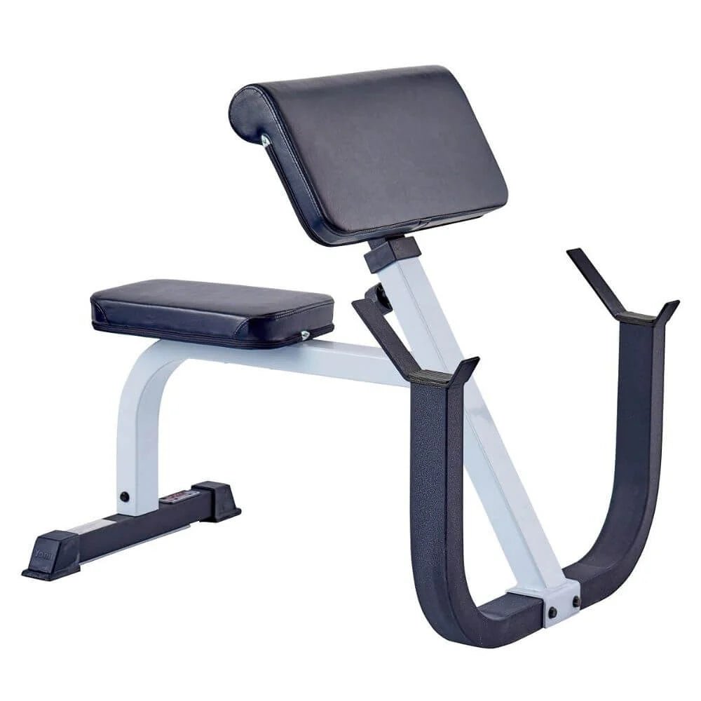 Barbell for resistance endurance-York Barbell FTS Preacher Curl Bench