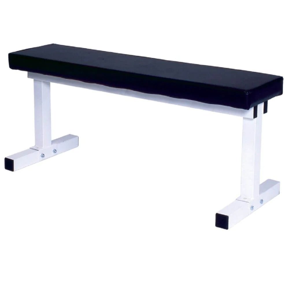 Barbell with weight settings-York Barbell Pro Series 101 Flat Bench