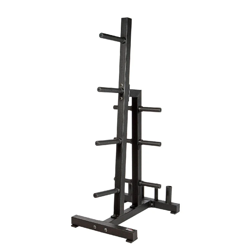 Barbell for strength cardio endurance-York Barbell Single-Sided Weight Plate Tree