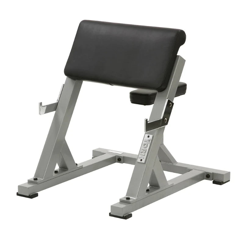 Barbell for strength stamina workouts-York Barbell STS Preacher Curl Bench